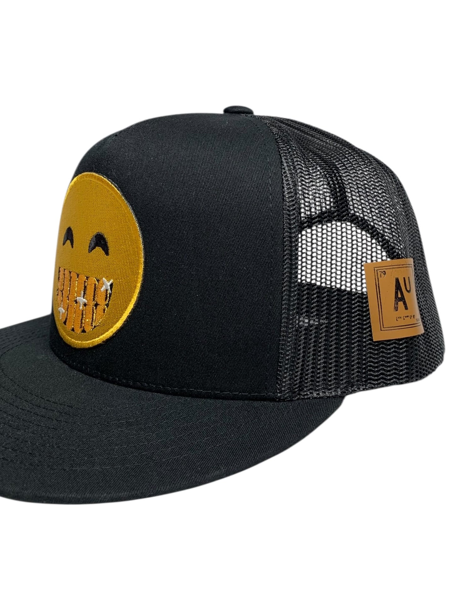 Gold Mouth Emoji Snap Back - LRG - Black