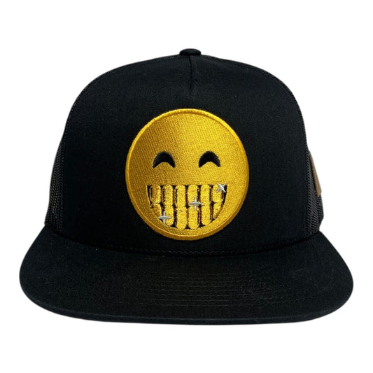 Gold Mouth  Emoji Snap Back - LRG - Black