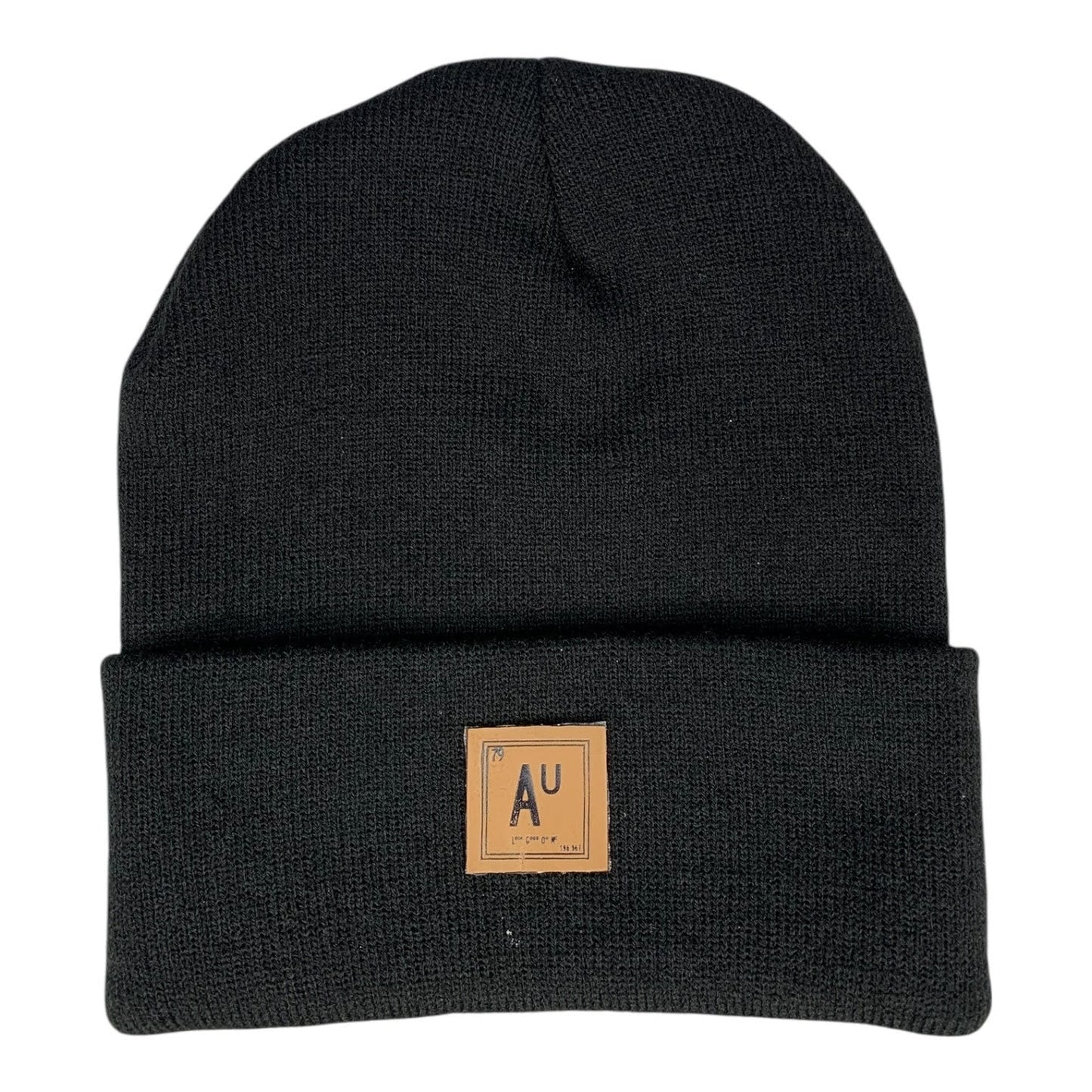 Gold Mouth Emoji - Beanie Cap - Black